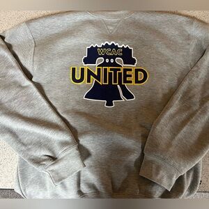 ‼️4pcs Pennant Crewneck Grey Preprinted NWOT